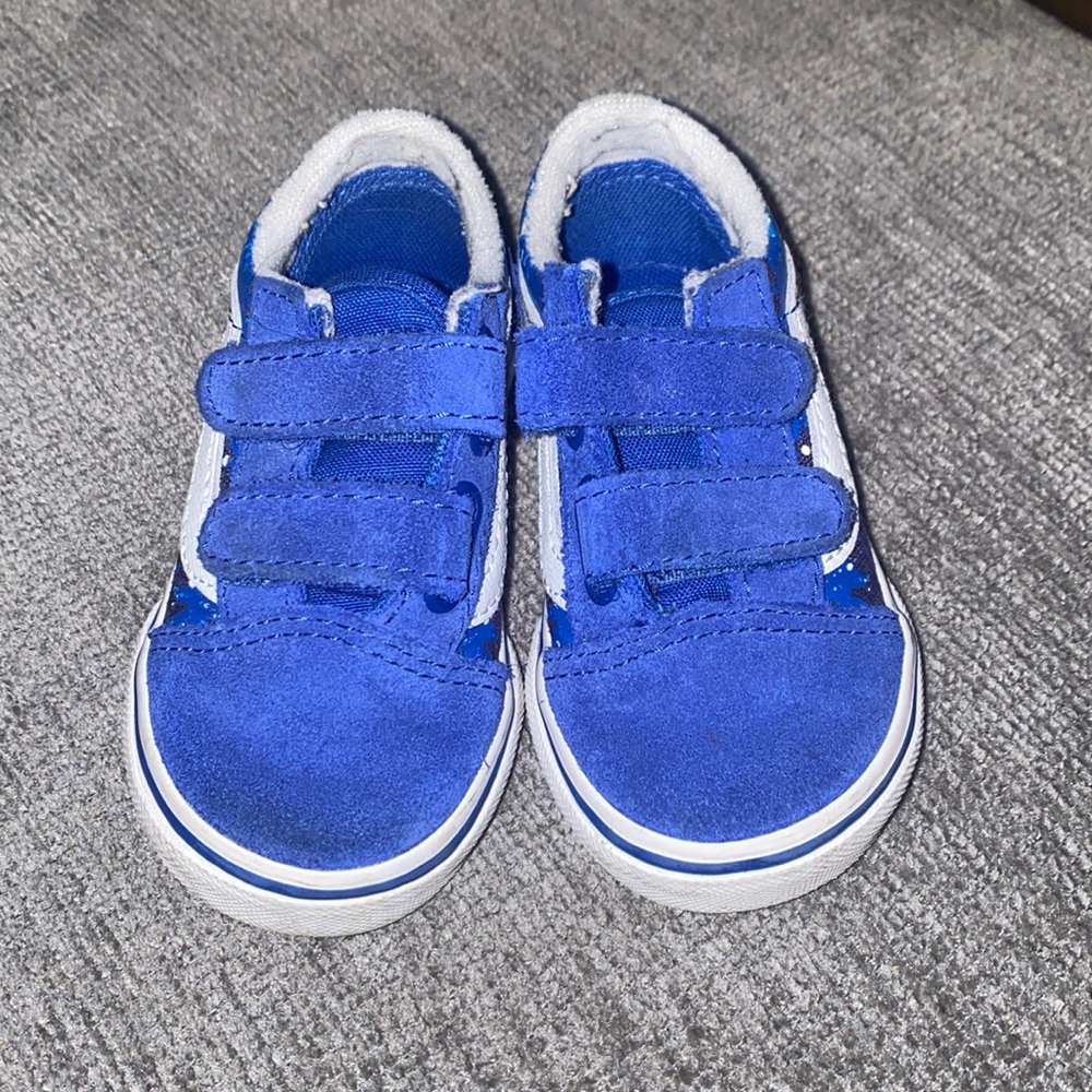 Toddler boy 6c Vans with box